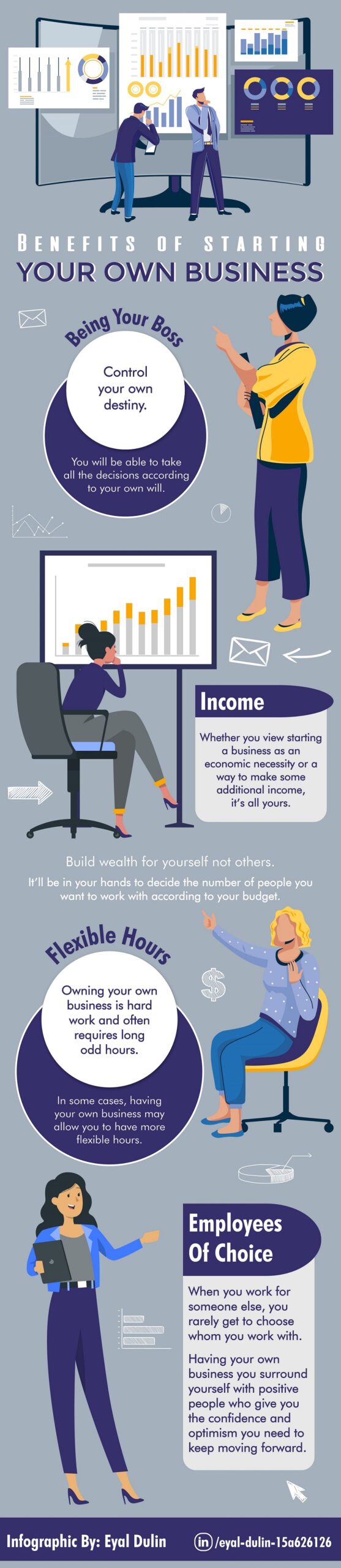Benefits of starting your own business